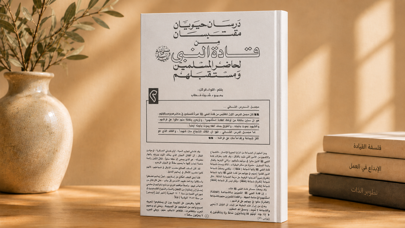 درسان حيويان مقتبسان من قادة  النبي صلى الله عليه وسلم